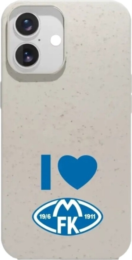 iPhone 16 Molde FK komposterbart deksel, hvit