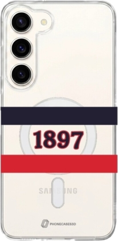 Samsung Galaxy S26 HIFK Hockey Clear case (MagSafe) -mobildeksel, hvit