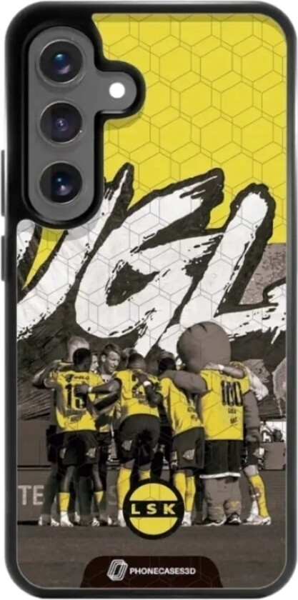 Samsung Galaxy S25 Lillestrøm SK 3D mobildeksel, svart