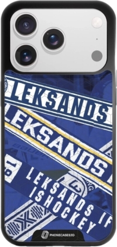 iPhone 17 Pro Leksands IF 3D mobildeksel, svart