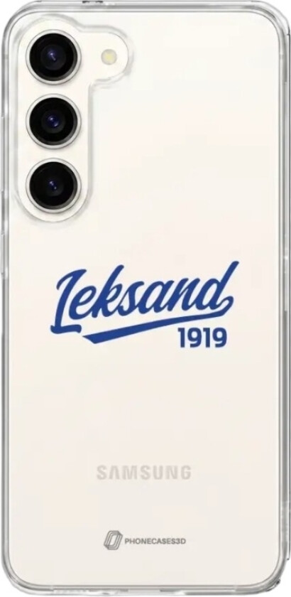 Samsung Galaxy S26+ Leksands IF Clear case -mobildeksel, hvit
