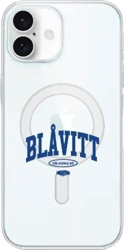 iPhone 16 IFK Göteborg Clear case (MagSafe) -mobildeksel, hvit