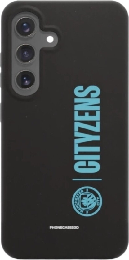 Samsung Galaxy S25 Man City komposterbart deksel, svart