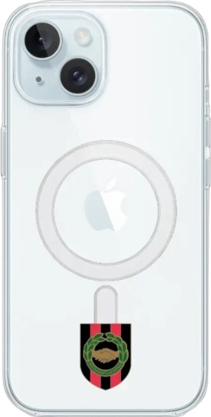 iPhone 15 IF Brommapojkarna Clear case (MagSafe) -mobildeksel, hvit