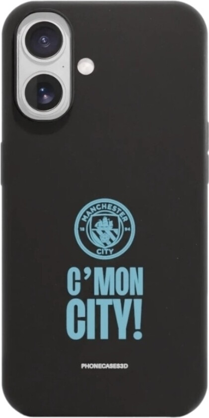 iPhone 17 Man City komposterbart deksel, svart