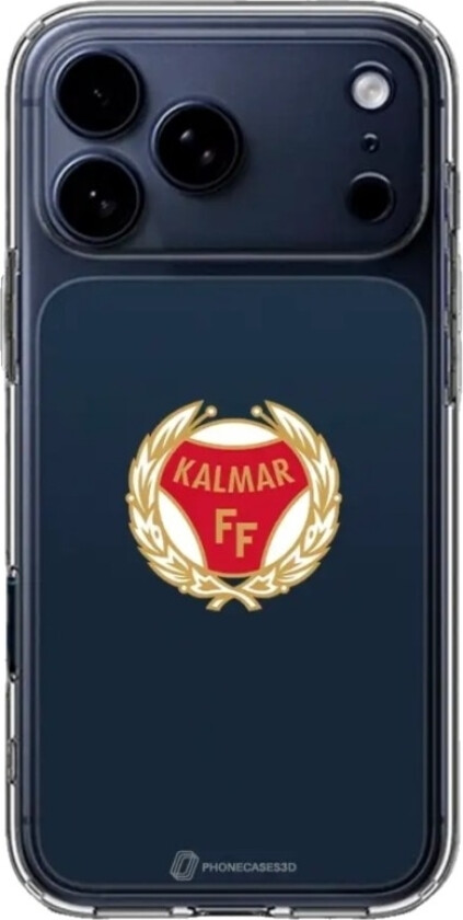 iPhone 17 Pro Max Kalmar FF Clear case -mobildeksel, svart