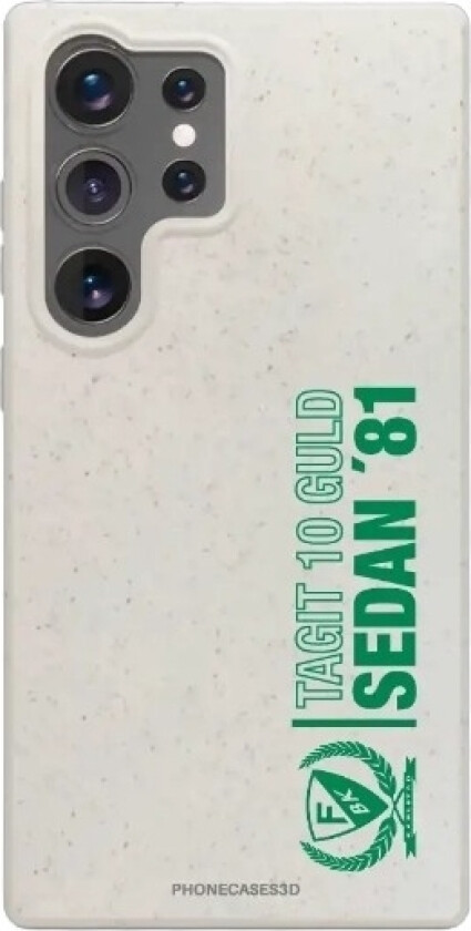 Samsung Galaxy S25 Ultra Färjestad BK komposterbart deksel, hvit