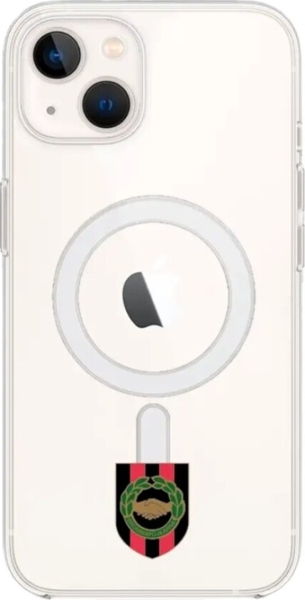 iPhone 14 IF Brommapojkarna Clear case (MagSafe) -mobildeksel, hvit