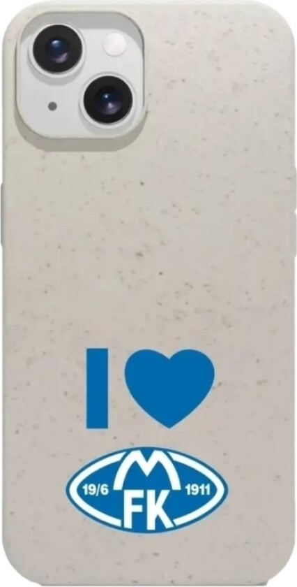 iPhone 15 Molde FK komposterbart deksel, hvit