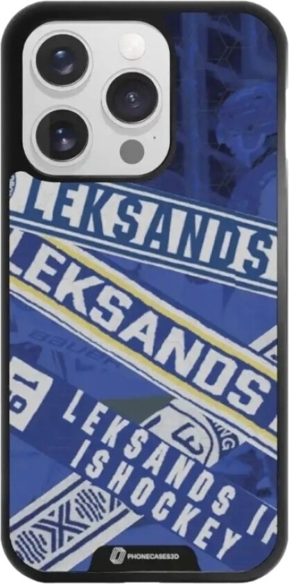 iPhone 16 Pro Leksands IF 3D mobildeksel, svart
