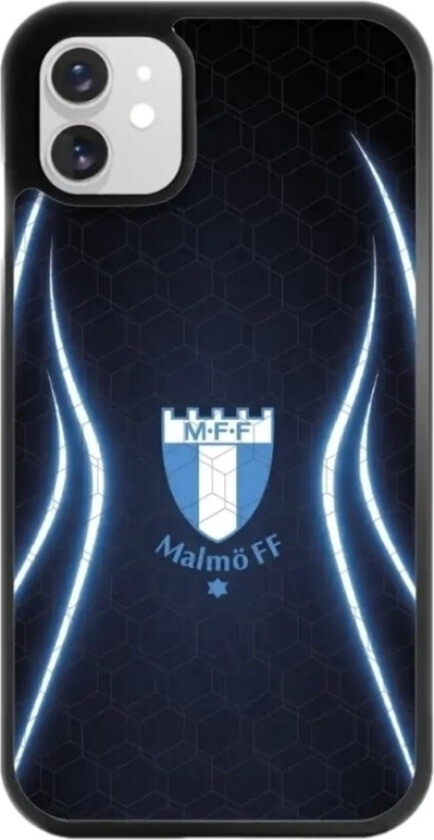 iPhone 11 Malmö FF 3D mobildeksel, svart
