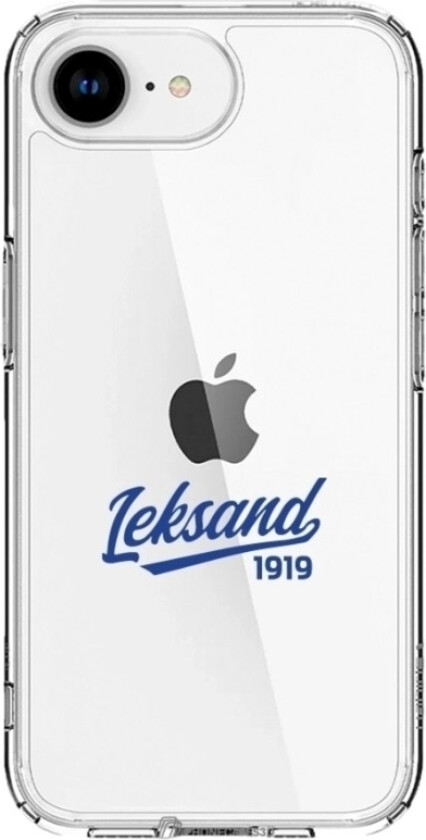 iPhone 16e Leksands IF Clear case -mobildeksel, hvit