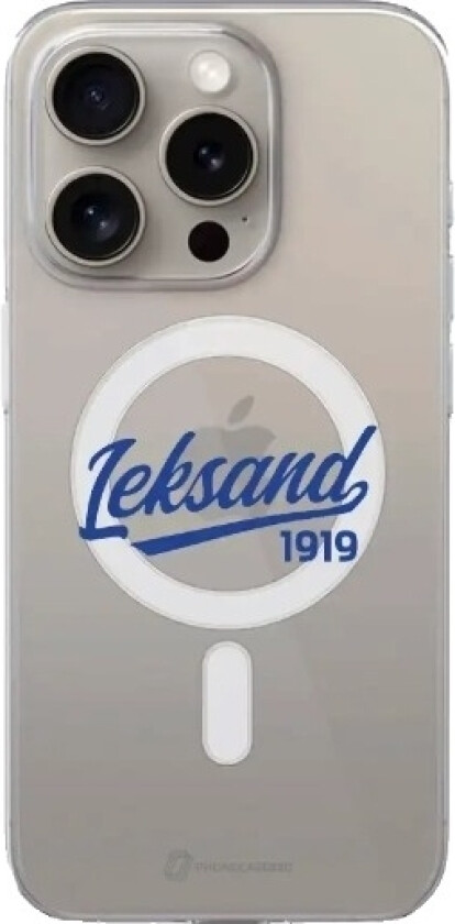 iPhone 16 Pro Max Leksands IF Clear case (MagSafe) -mobildeksel, hvit