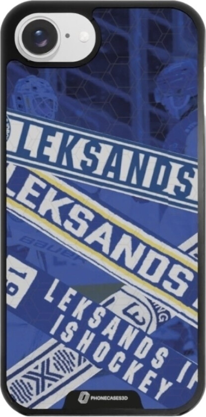 iPhone 16e Leksands IF 3D mobildeksel, svart