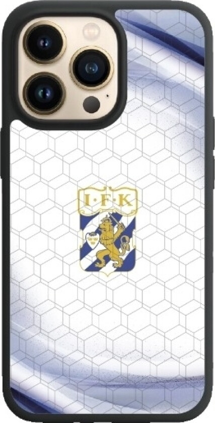 iPhone 13 Pro IFK Göteborg 3D mobildeksel, svart