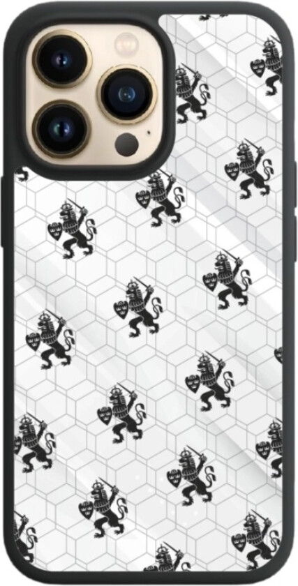 iPhone 15 Pro IFK Göteborg 3D mobildeksel, svart