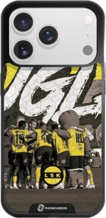 iPhone 17 Pro Max Lillestrøm SK 3D mobildeksel, svart