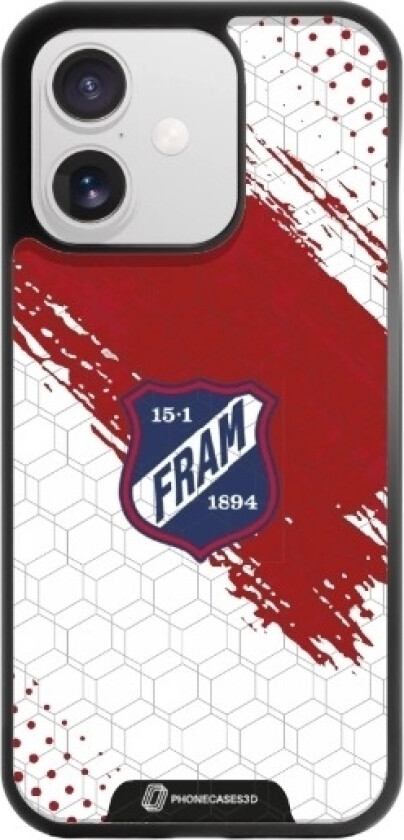 iPhone 17 IF Fram Larvik 3D mobildeksel, svart
