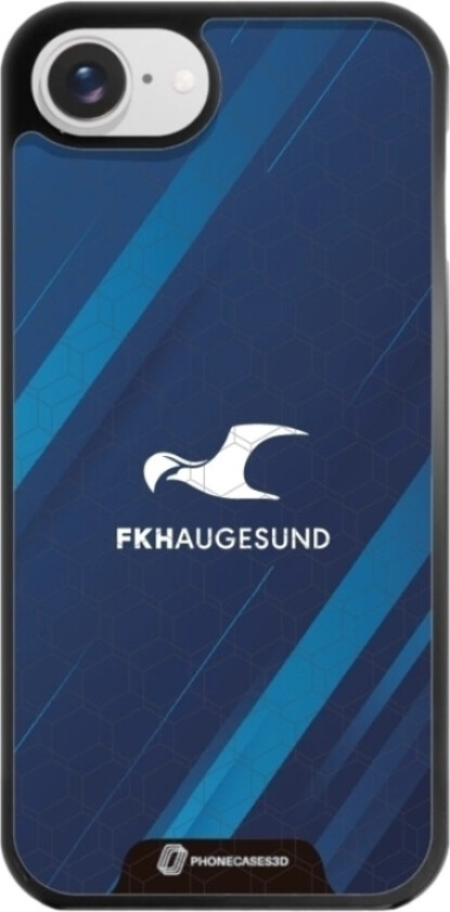 iPhone 16e FK Haugesund 3D mobildeksel, svart