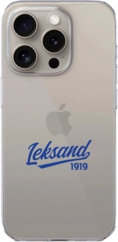 iPhone 16 Pro Leksands IF Clear case -mobildeksel, hvit