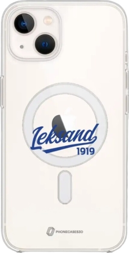 iPhone 14 Leksands IF Clear case (MagSafe) -mobildeksel, hvit