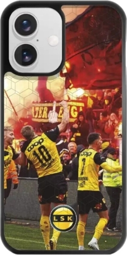 iPhone 16 Lillestrøm SK 3D mobildeksel, svart