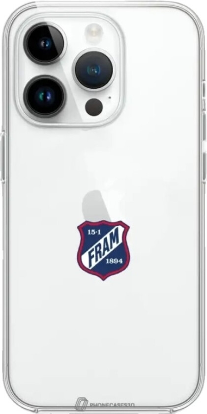 iPhone 14 Pro IF Fram Larvik Clear case -mobildeksel, hvit