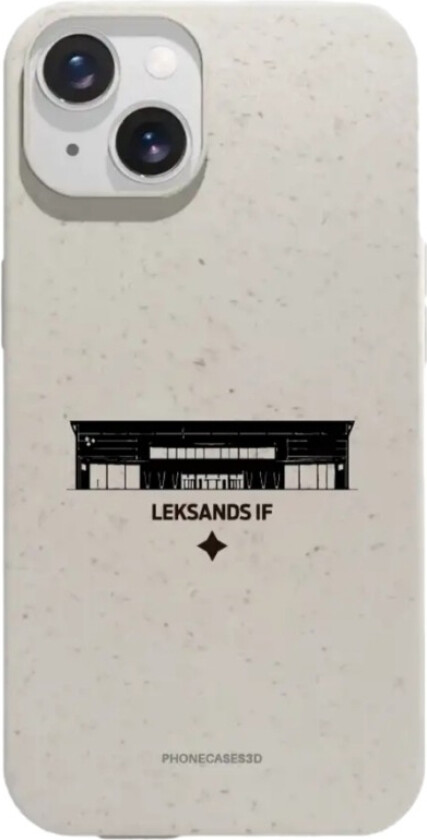 iPhone 14 Leksands IF komposterbart deksel, hvit