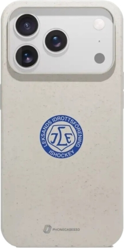 iPhone 17 Pro Leksands IF komposterbart deksel, hvit