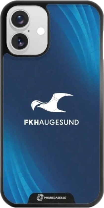 iPhone 16 Plus FK Haugesund 3D mobildeksel, svart