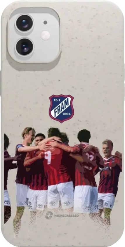iPhone 12 IF Fram Larvik komposterbart deksel, hvit