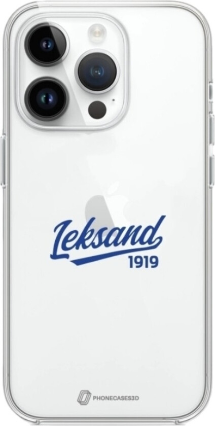 iPhone 13 Pro Leksands IF Clear case -mobildeksel, hvit