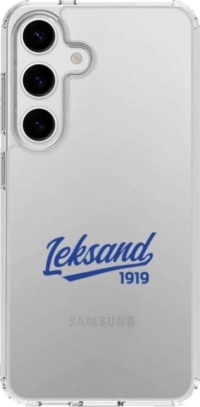 Samsung Galaxy S25 Leksands IF Clear case -mobildeksel, hvit