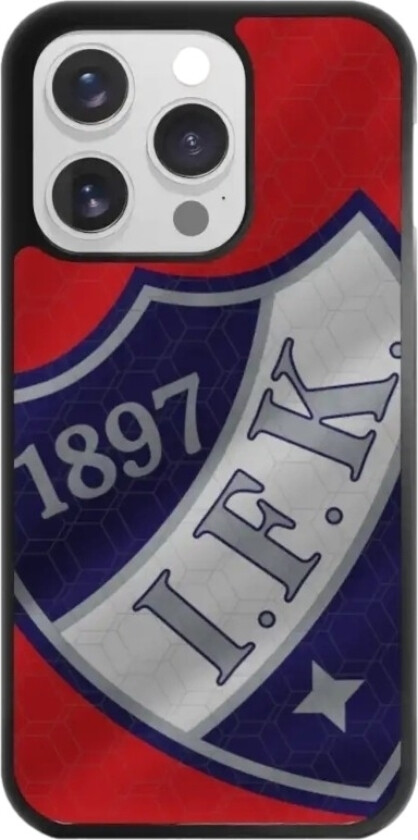 iPhone 15 Pro HIFK Hockey 3D mobildeksel, svart