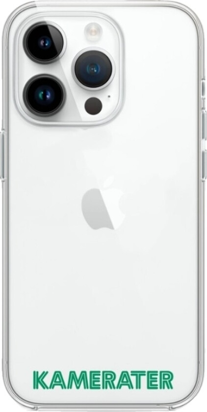 iPhone 14 Pro HamKam Clear case -mobildeksel, hvit