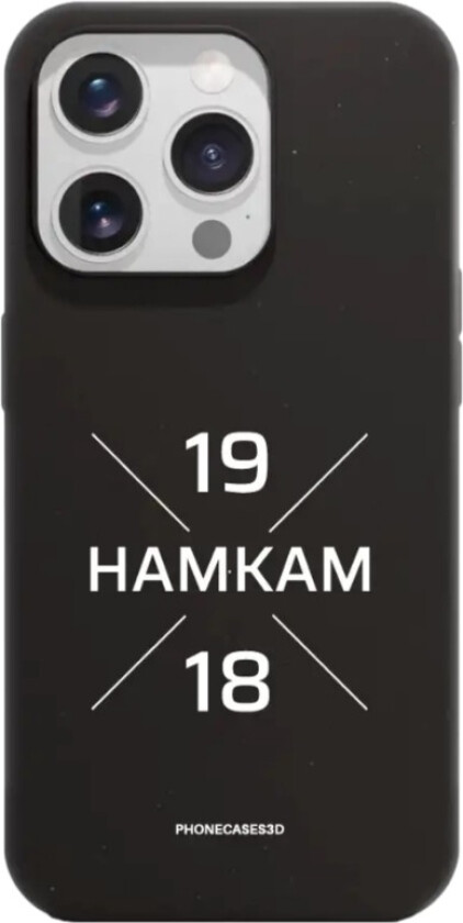 iPhone 16 Pro HamKam komposterbart deksel, svart