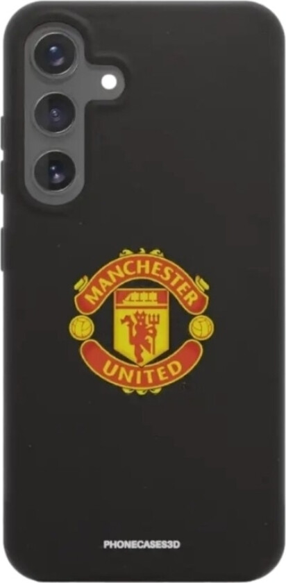 Samsung Galaxy S25+ Manchester United FC komposterbart deksel, svart