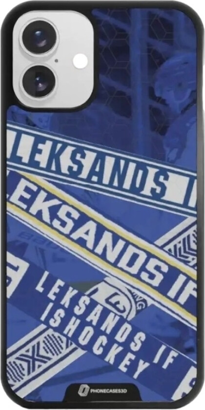 iPhone 16 Plus Leksands IF 3D mobildeksel, svart