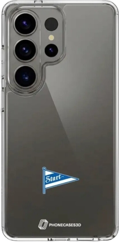 Samsung Galaxy S26 Ultra IK Start Clear case -mobildeksel, svart