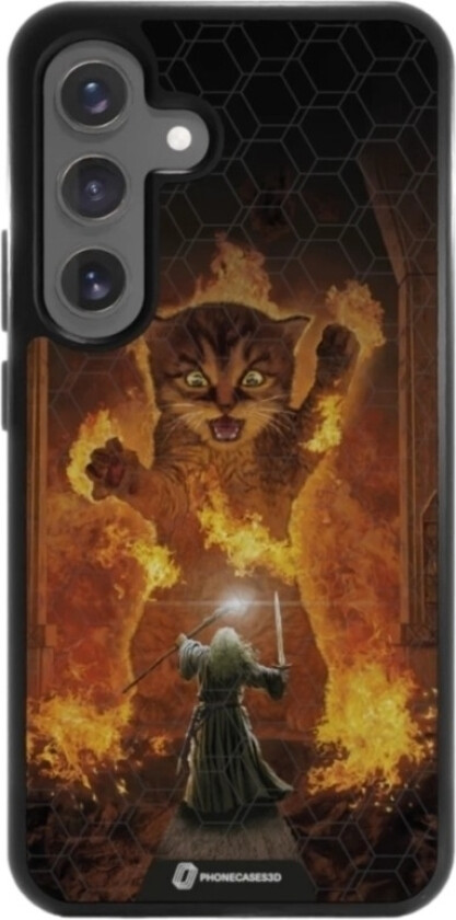 Samsung Galaxy S25 Joseph Tate 3D mobildeksel, svart