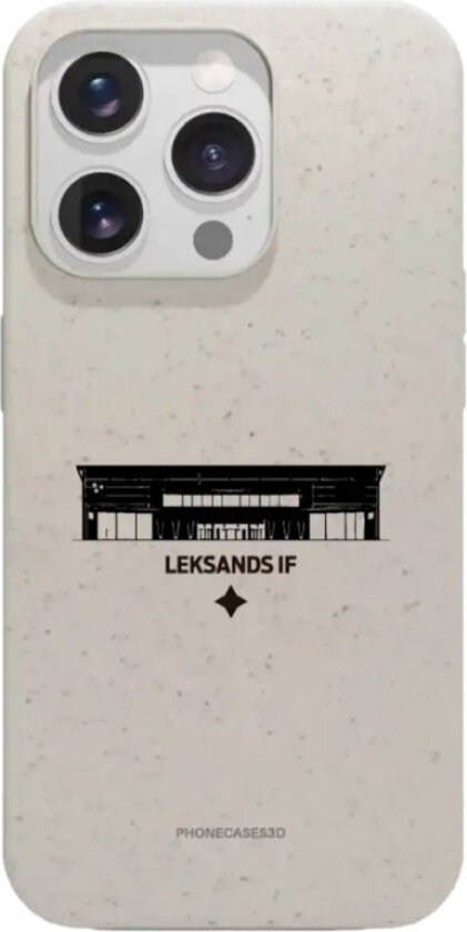 iPhone 15 Pro Leksands IF komposterbart deksel, hvit