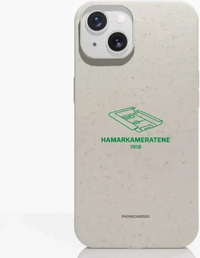 iPhone 13 HamKam komposterbart deksel, hvit