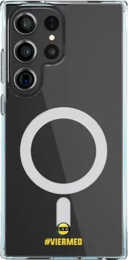 Samsung Galaxy S25 Ultra Lillestrøm SK Clear case (MagSafe) -mobildeksel, svart