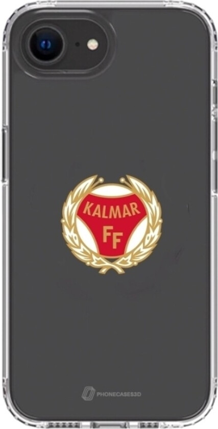 iPhone 16e Kalmar FF Clear case -mobildeksel, svart