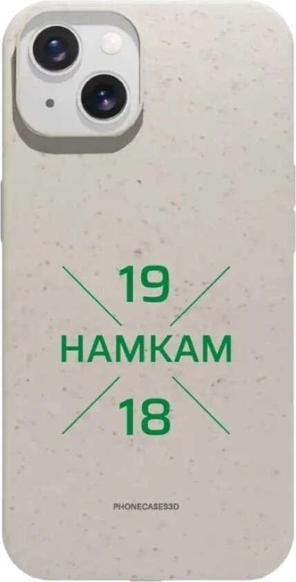 iPhone 13 HamKam komposterbart deksel, hvit