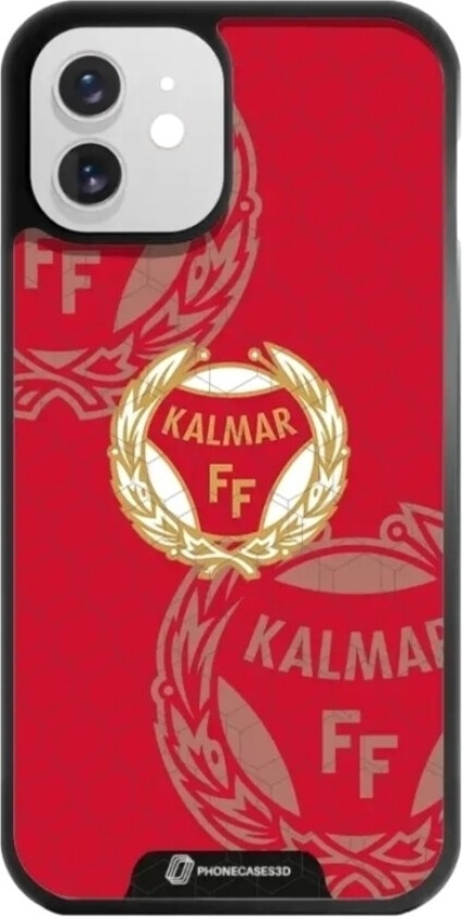 iPhone 12 Kalmar FF 3D mobildeksel, svart