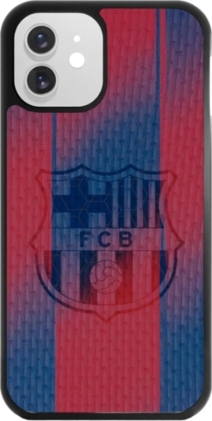 iPhone 12 FC Barcelona 3D mobildeksel, svart