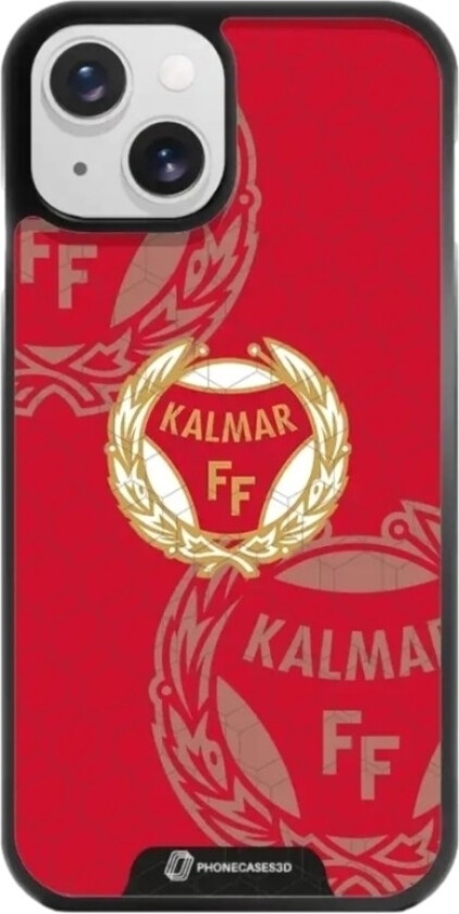 iPhone 15 Kalmar FF 3D mobildeksel, svart