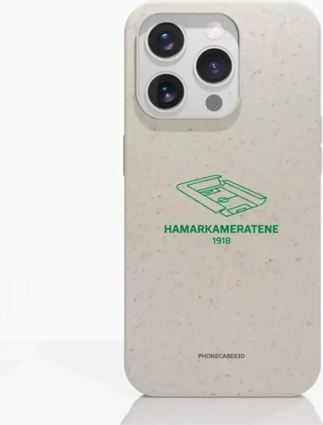 iPhone 15 Pro HamKam komposterbart deksel, hvit