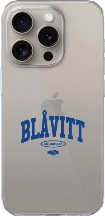 iPhone 16 Pro IFK Göteborg Clear case -mobildeksel, hvit